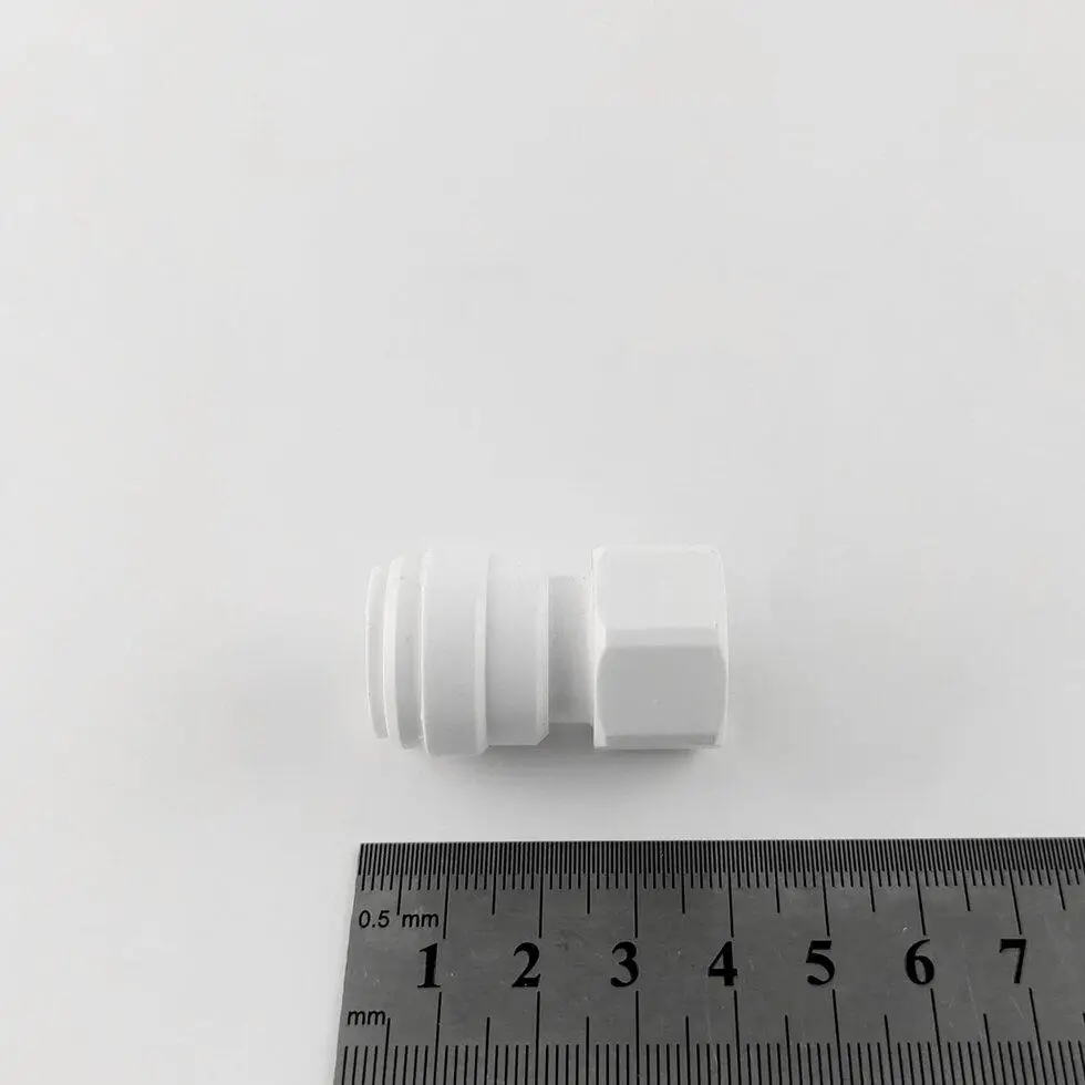 [Ra2288] 1809-N / 7FC6-D Фітинг прямий (трубка 1/2" - різьба внутрішня з ущільнювачем 3/8")