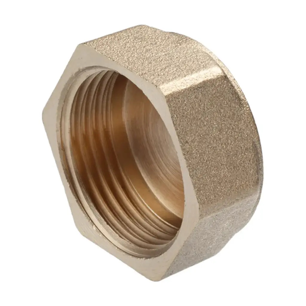 [CV011265] Заглушка посилена LexLine 3/4" РВ УК1002-В латунна