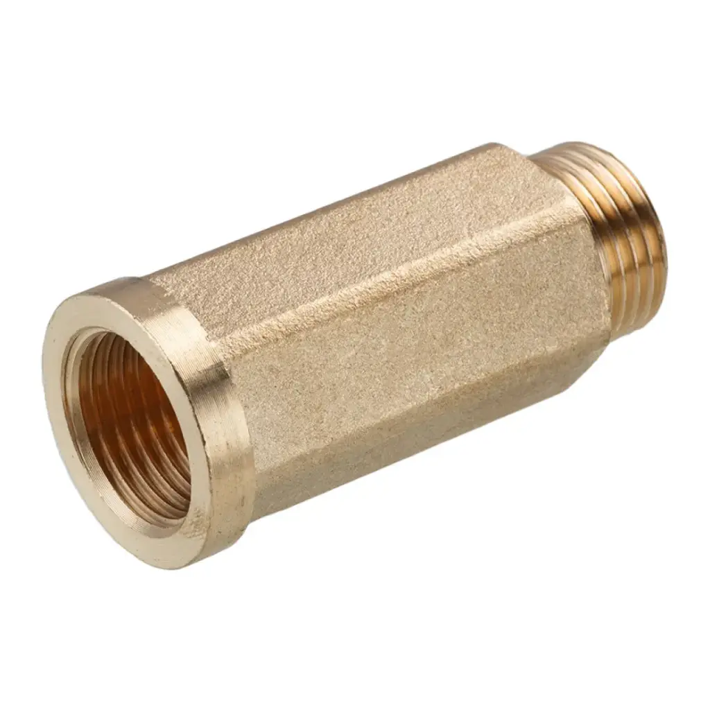 [CV029065] Перехідник латунь LexLine УК0601-В50 1/2"х1/2" посил. L50 (15x60)