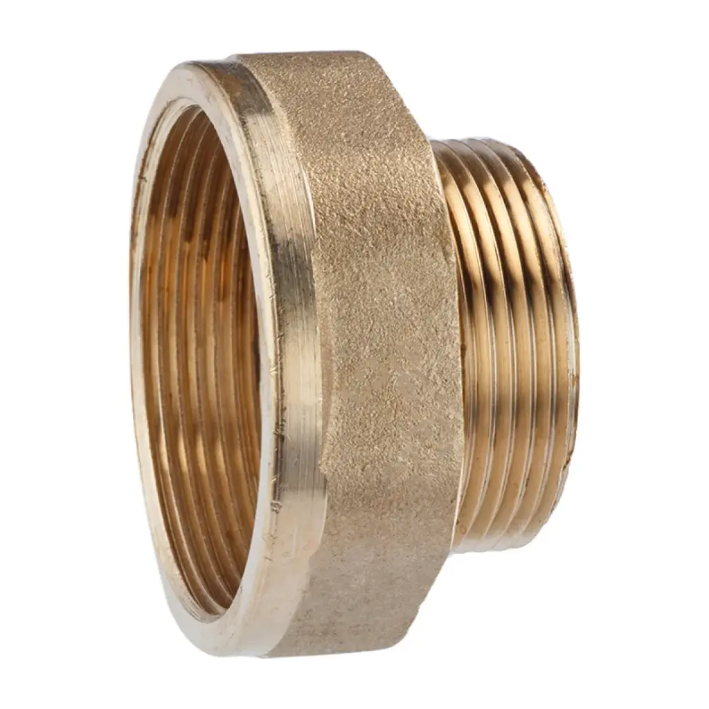 [CV016156] Перехідник посилений LexLine 2"х1 1/2" ВЗ УК0622-В латунний