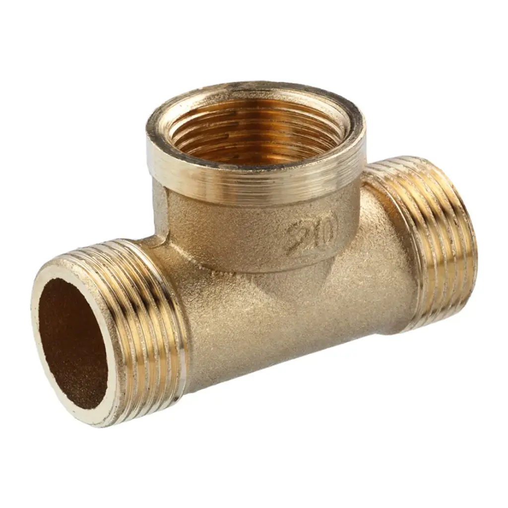 [CV021710] Трійник посилений LexLine 3/4" ЗВЗ УК0658-В латунний