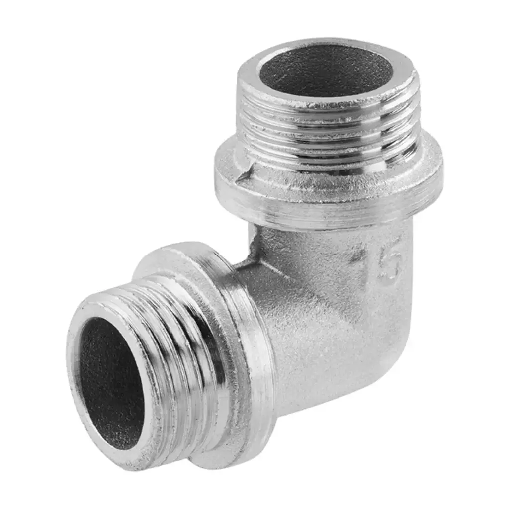 [CV010361] Кутник посилений LexLine 1/2" ЗЗ нікельований НК0113-Вн