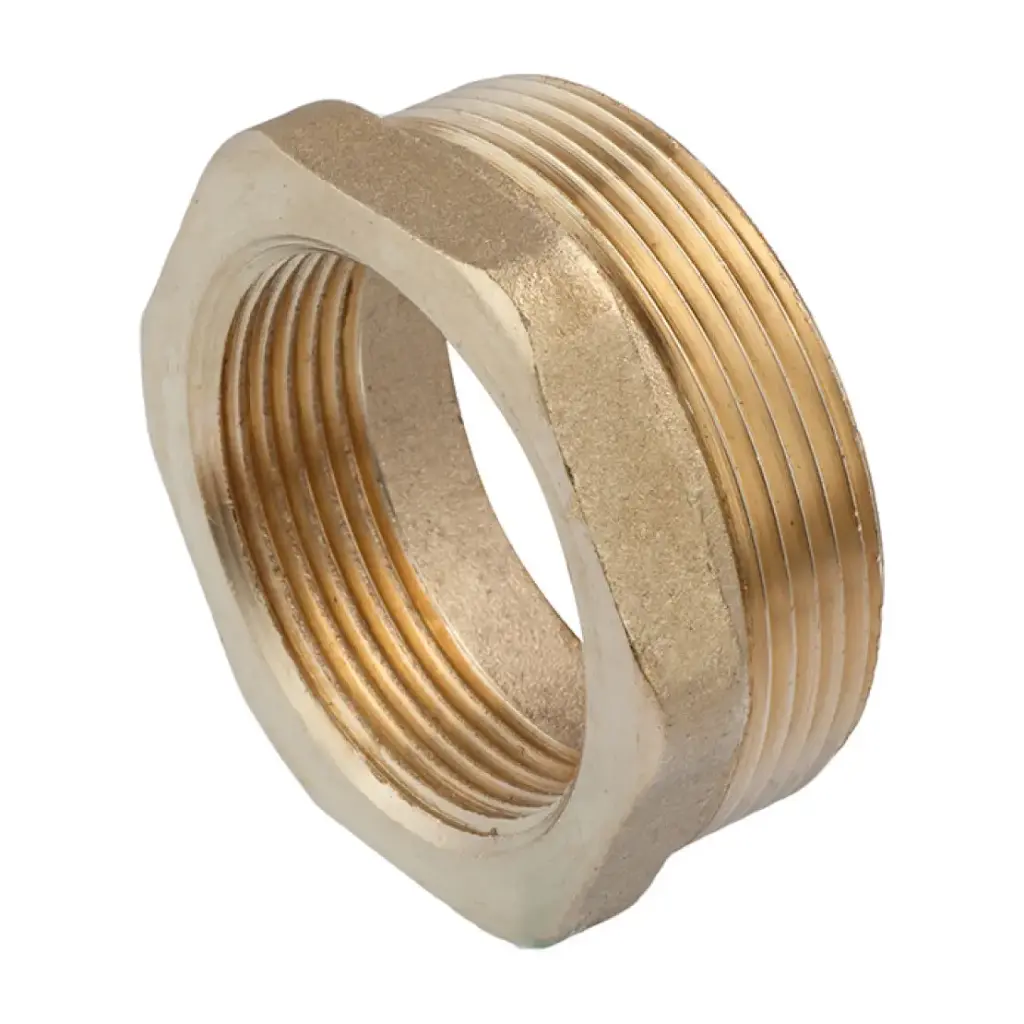 [CV016781] Футорка посилена LexLine 2"х1 1/2" ЗВ УК0728-В латунна