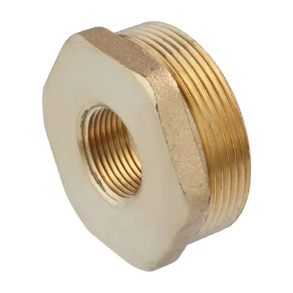[CV016020] Футорка посилена LexLine 2"х3/4" ЗВ УК0725-В латунна
