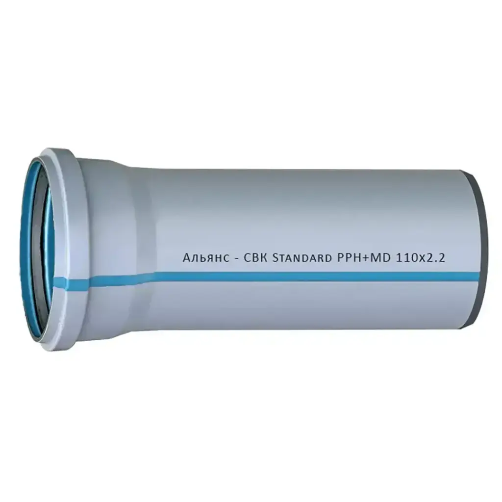 [1045824] ЗОВ. Труба СВК-Альянс ПП 160*3,6*1000 Standart