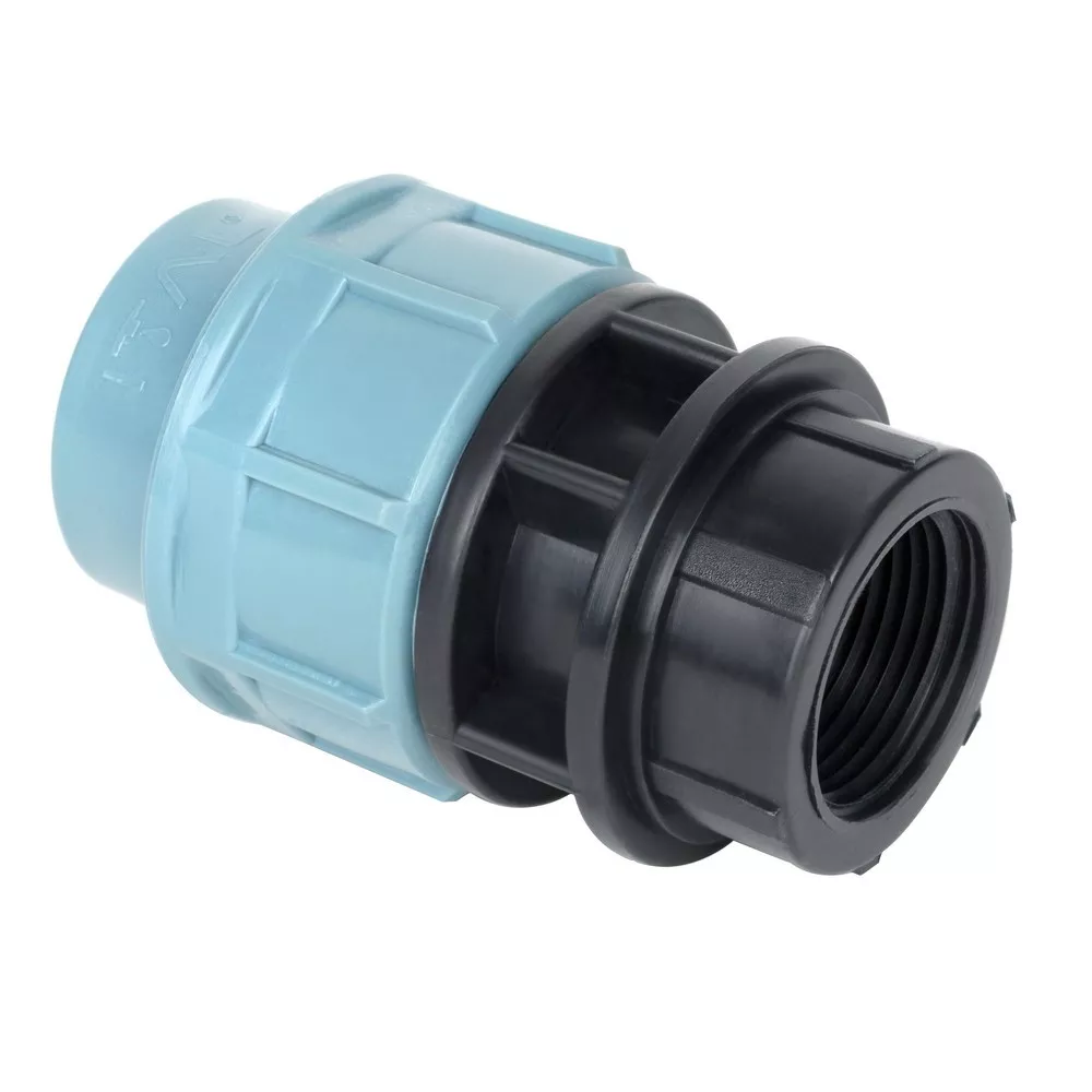 [1002624] Муфта ПЕ з внутрішньою різьбою ITAL 32 мм x 1"