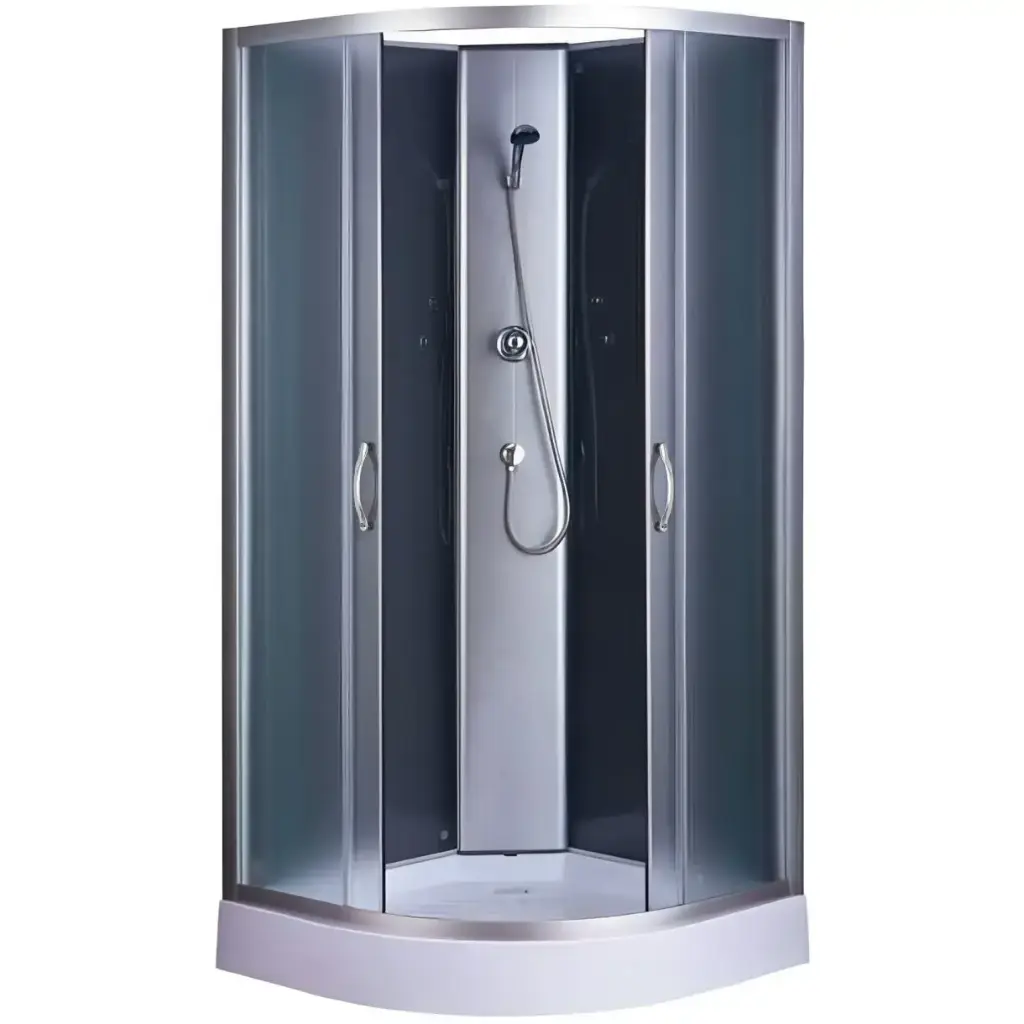 [000015047] Душовий бокс BRAVO SAN L90B без даху (3уп.)