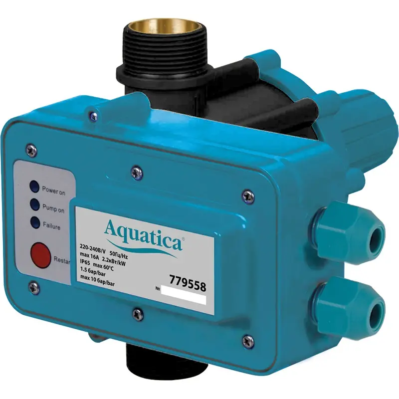 [Os779558] AQUATICA контроллер тиску електронний 2,2 кВт d1 1/4"