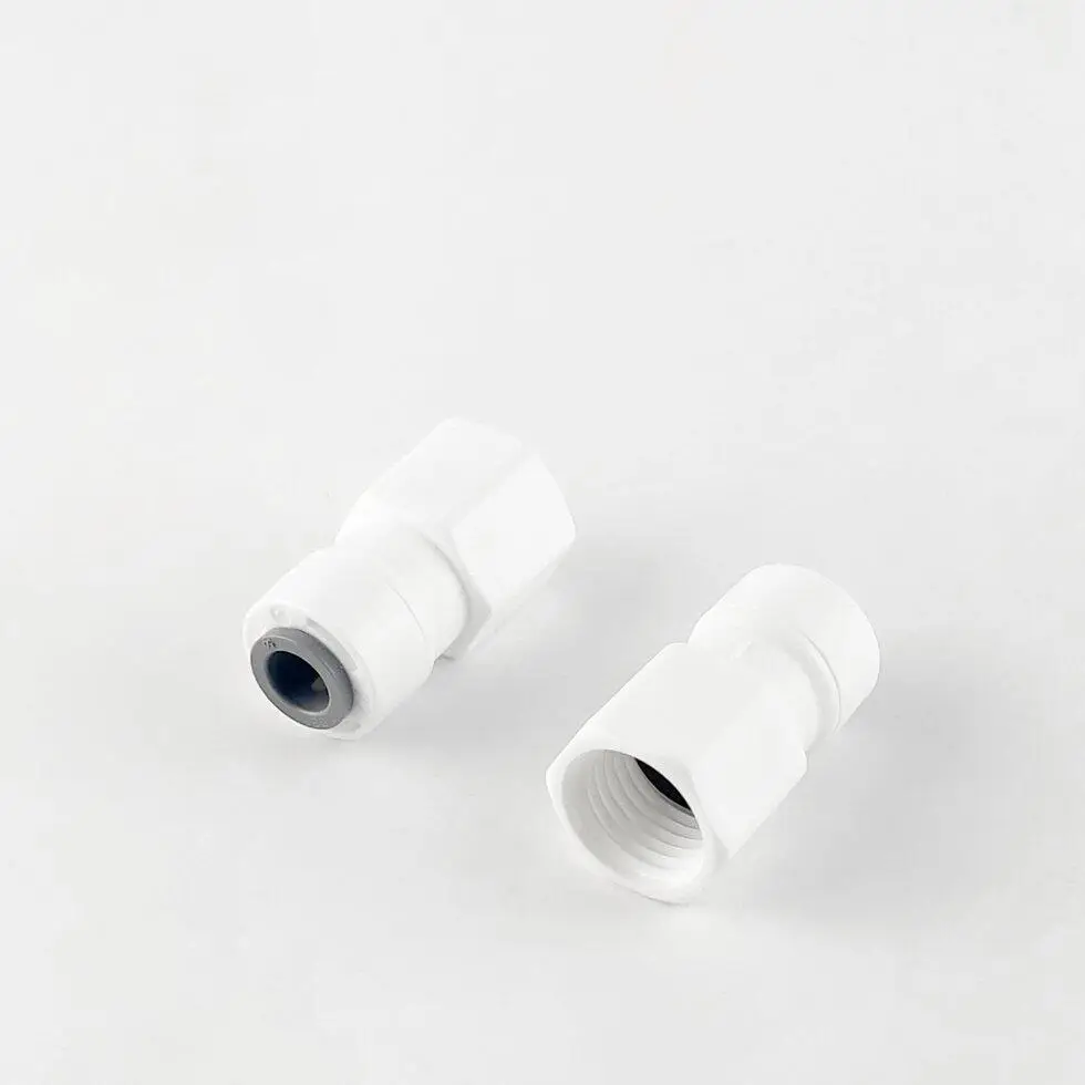 [Ra1430] 1809-А / 4FC4 Фітинг прямий (трубка 1/4" - різьба внутрішня з ущільнювачем 1/4")